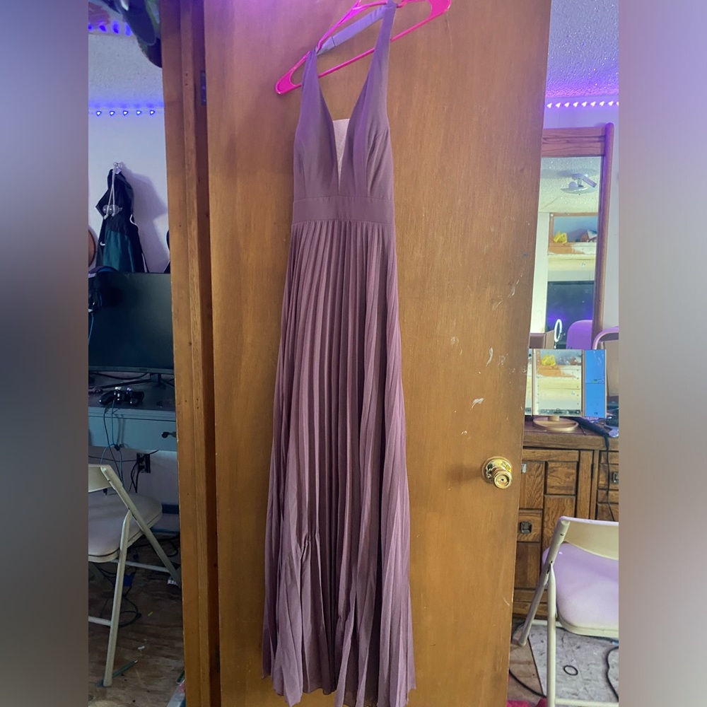 Very comfortable purple dress